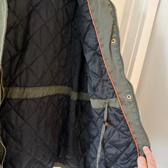 Steve Madden Olive Green Utility Jacket - Picture 7 of 9